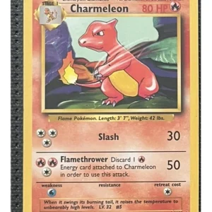 Charmeleon 24/102 Pokemon trading card - Base Set