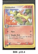 Pokemon TCG Card Bundle x5 - Combusken, Torchic, Skitty + 2 more - Pre-Owned - Cards