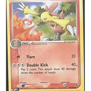 Combusken 27/109 Pokemon trading card - Ruby & Sapphire