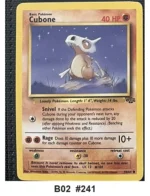 Pokemon TCG Card Bundle x5 - Cubone, Primeape, Gloom + 2 more - Pre-Owned - Cards