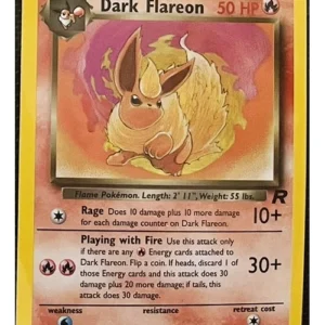 Dark Flareon 35/82 Pokemon trading card - Team Rocket
