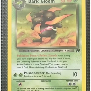 Dark Gloom 36/82 Pokemon trading card - Team Rocket