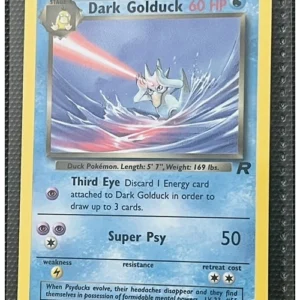 Dark Golduck 37/82 Pokemon trading card - Team Rocket