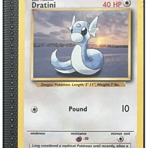 Dratini 26/102 Pokemon trading card - Base Set
