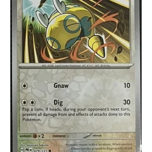 Dunsparce 079/131 reverse holo Pokemon trading card - Prismatic Evolutions
