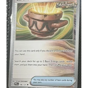 Earthen Vessel 106/131 reverse holo Pokemon trading card - Prismatic Evolutions