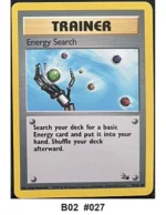 Pokemon TCG Card Bundle x5 - Gastly, Magmar, Energy Search + 2 more - Pre-Owned - Cards