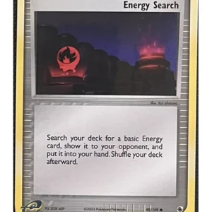 Energy Search 90/109 Pokemon trading card - Ruby & Sapphire
