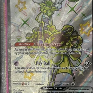 Espathra ex 214/091 full art Pokemon trading card - Paldean Fates