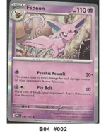 Pokemon TCG Card Bundle x7 - Espeon, Buddy-Buddy Poffin, Team Rocket's Nidoran ♂ + 4 more - Pre-Owned - Cards