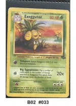 Pokemon TCG Card Bundle x5 - Parasect, Exeggutor, Paras + 2 more - Pre-Owned - Cards