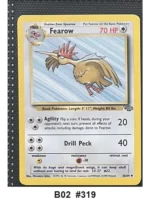 Pokemon TCG Card Bundle x5 - Jigglypuff, Fearow, Parasect + 2 more - Pre-Owned - Cards