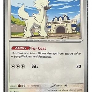Furfrou 088/131 Pokemon trading card - Prismatic Evolutions