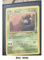 Pokemon TCG Card Bundle x5 - Cubone, Persian, Gloom + 2 more - Pre-Owned - Cards