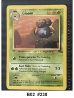 Pokemon TCG Card Bundle x5 - Cubone, Primeape, Gloom + 2 more - Pre-Owned - Cards