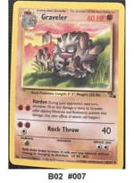 Pokemon TCG Card Bundle x5 - Slowbro, Graveler, Psyduck + 2 more - Pre-Owned - Cards