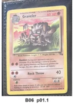 Pokemon TCG Card Bundle x5 - Kabuto, Psyduck, Ekans + 2 more - Pre-Owned - Cards