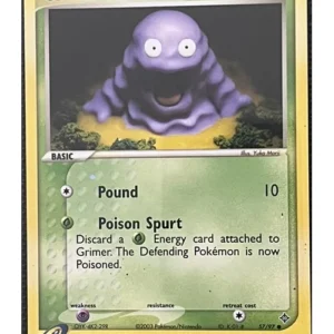 Grimer 57/97 Pokemon trading card - Dragon