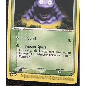 Grimer 57/97 Pokemon trading card - Dragon