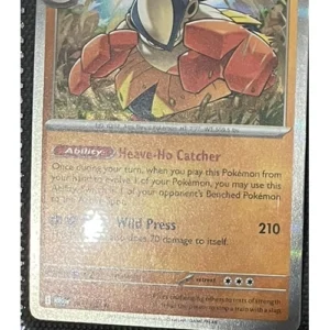 Hariyama reverse holo Pokemon trading card - Ruby & Sapphire