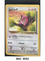 Pokemon TCG Card Bundle x5 - Persian, Fearow, Jigglypuff + 2 more - Pre-Owned - Cards