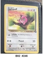 Pokemon TCG Card Bundle x5 - Jigglypuff, Fearow, Parasect + 2 more - Pre-Owned - Cards