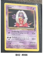 Pokemon TCG Card Bundle x5 - Wartortle, Jynx, Weedle + 2 more - Pre-Owned - Cards