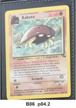 Pokemon TCG Card Bundle x5 - Kabuto, Psyduck, Ekans + 2 more - Pre-Owned - Cards