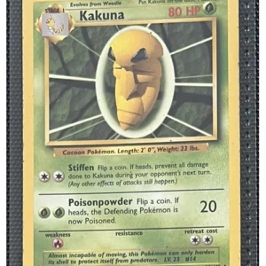 Kakuna 33/102 Pokemon trading card - Base Set