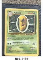 Pokemon TCG Card Bundle x5 - Kakuna, Onix, Magnemite + 2 more - Pre-Owned - Cards