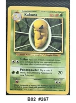 Pokemon TCG Card Bundle x5 - Kakuna, Onix, Diglett + 2 more - Pre-Owned - Cards