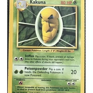 Kakuna 33/102 Pokemon trading card - Base Set