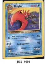 Pokemon TCG Card Bundle x5 - Cloyster, Ekans, Zubat + 2 more - Pre-Owned - Cards
