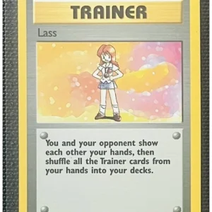 Lass 75/102 Pokemon trading card - Base Set