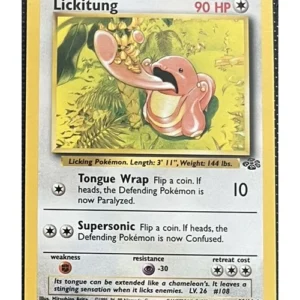 Lickitung 38/64 Pokemon trading card - Jungle