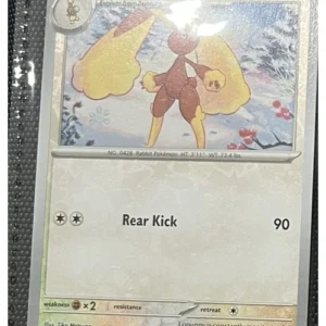Lopunny 084/131 reverse holo Pokemon trading card - Prismatic Evolutions