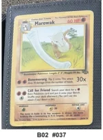 Pokemon TCG Card Bundle x4 - Tauros, Nidoran ♀, Marowak + 1 more - Pre-Owned - Cards