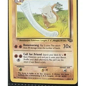 Marowak 39/64 Pokemon trading card - Jungle