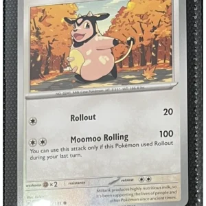 Miltank reverse holo Pokemon trading card - Kalos Starter Set