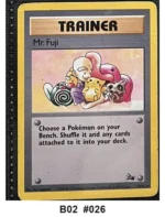 Pokemon TCG Card Bundle x5 - Magmar, Mr. Fuji, Cloyster + 2 more - Pre-Owned - Cards