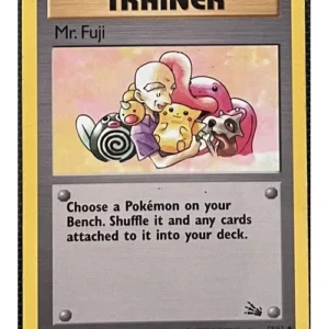 Mr. Fuji 58/62 Pokemon trading card - Fossil