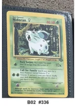 Pokemon TCG Card Bundle x4 - Tauros, Nidoran ♀, Marowak + 1 more - Pre-Owned - Cards