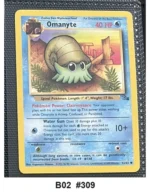 Pokemon TCG Card Bundle x5 - Omanyte, Grimer, Golbat + 2 more - Pre-Owned - Cards