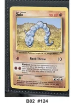 Pokemon TCG Card Bundle x5 - Kakuna, Onix, Magnemite + 2 more - Pre-Owned - Cards