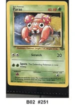 Pokemon TCG Card Bundle x5 - Jigglypuff, Fearow, Parasect + 2 more - Pre-Owned - Cards