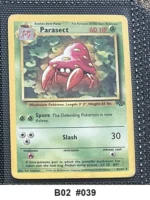 Pokemon TCG Card Bundle x5 - Jigglypuff, Fearow, Parasect + 2 more - Pre-Owned - Cards