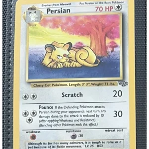 Persian 42/64 Pokemon trading card - Jungle