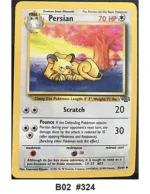 Pokemon TCG Card Bundle x5 - Persian, Gloom, Mankey + 2 more - Pre-Owned - Cards