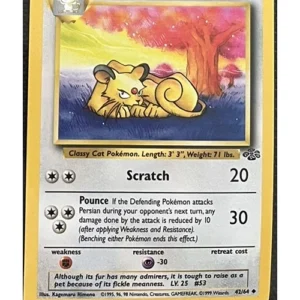 Persian 42/64 Pokemon trading card - Jungle