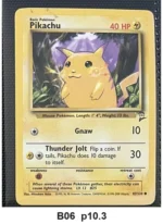 Pokemon TCG Card Bundle x6 - Abra, Pikachu, Diglett + 3 more - Pre-Owned - Cards